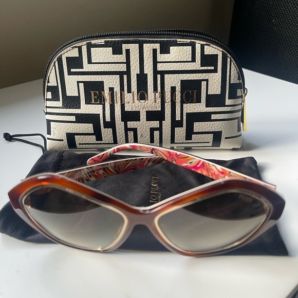 Emilio Pucci  Havana EP0019 Sunglasses - Picture 4 of 13